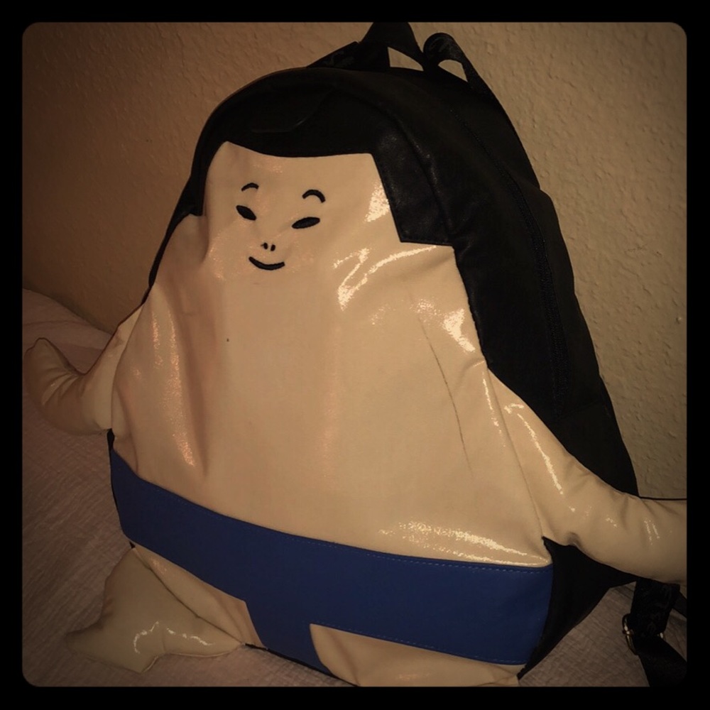 Black Betsy Johnson sumo backpack